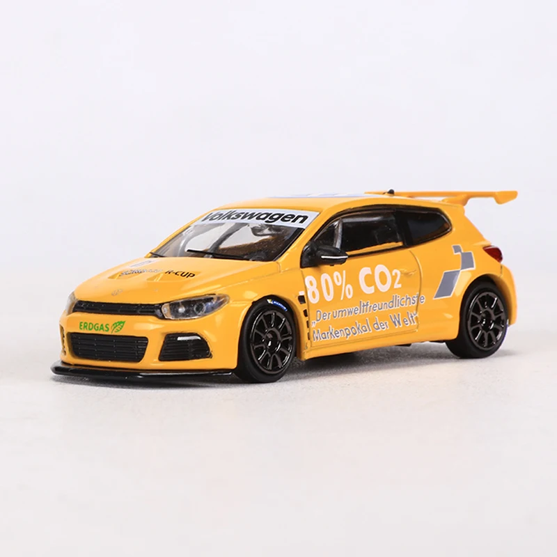 GCD 1:64 シロッコ R ホワイト/ブラック/グリーン/ブルー 合金製モデルカー 装飾オーナメント