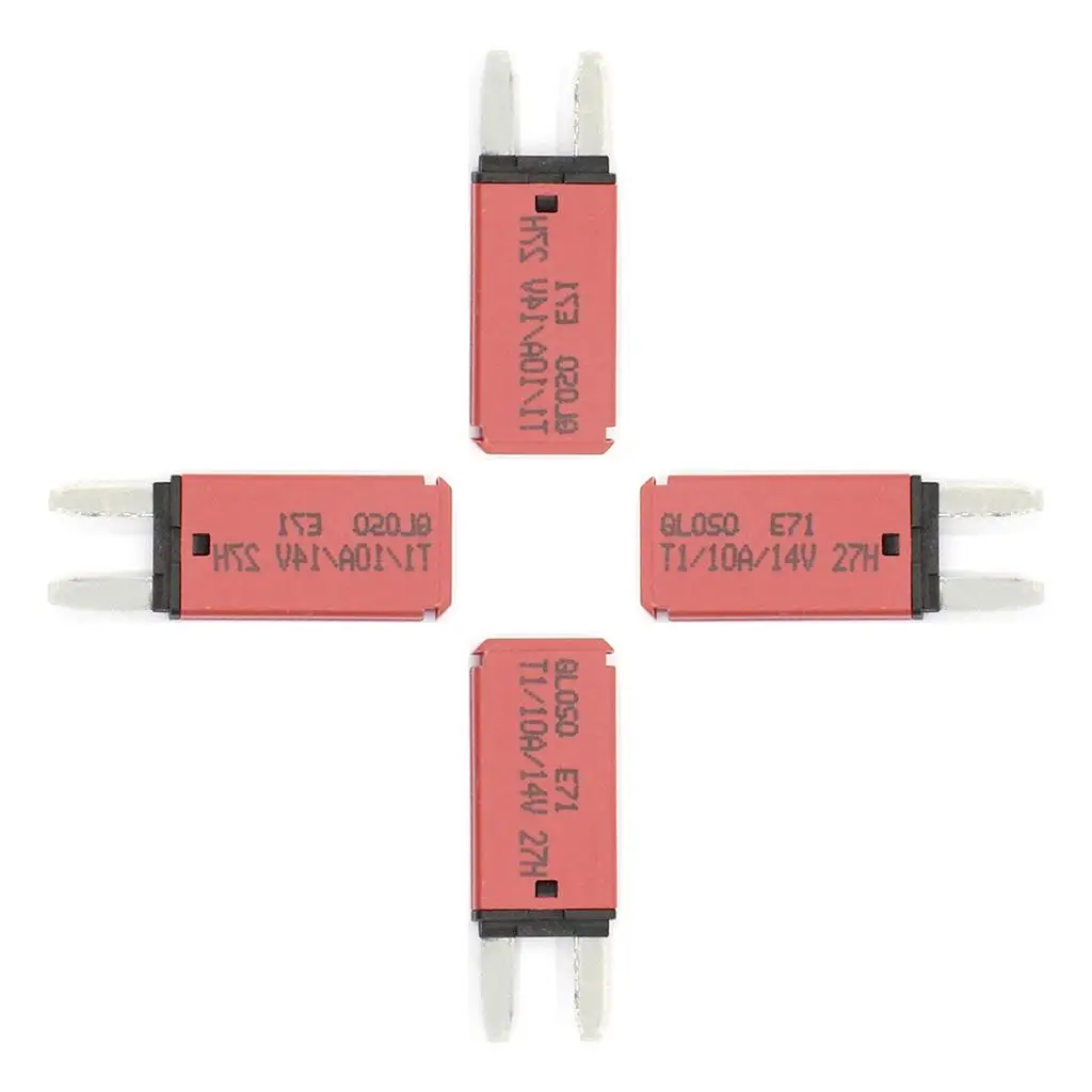 Standard Terminals Circuit Breaker Blade Fuse Pack Auto Recovery Automotive Fuse Set 7pcs for Car Wiring Fuse Box