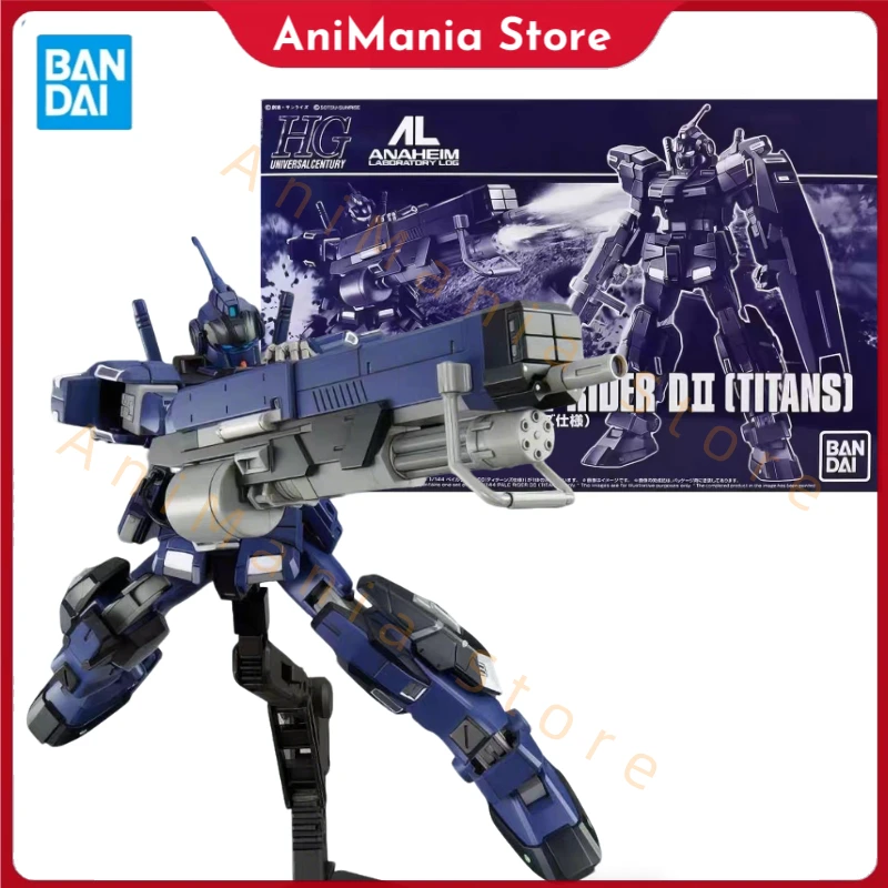 

In Stock Bandai HG 1/144 mobile suit PALE RIDER D2 TITANS Anime full Action Assembly Figure Model kits Toy Gift for Kids