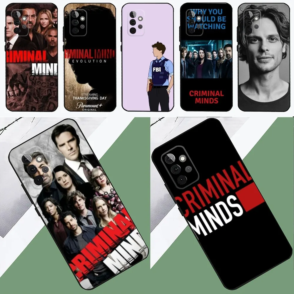 

C-Criminals Minds Suspense tv show (8) Phone Case For SamsungS24,23,22,21,S20 ,Pro10,S30Plus,S9,20lite Ultra Black Cover