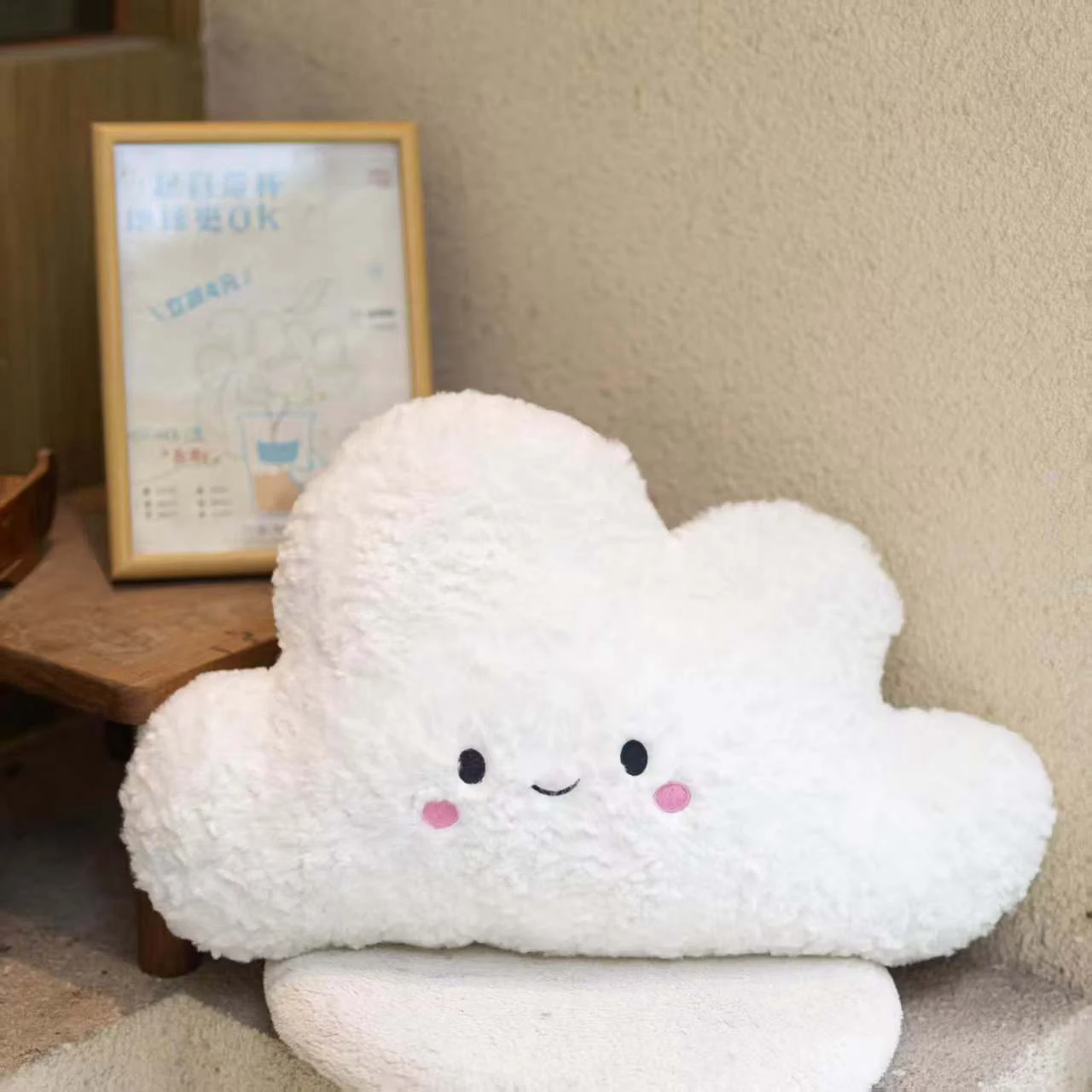 Nordic Stijl Cartoon Cloud Knuffel Zacht Gevuld Weer Partly Bewolkt Pluche Kussen Pop Baby Kussen Kawaii Room Decor Gift