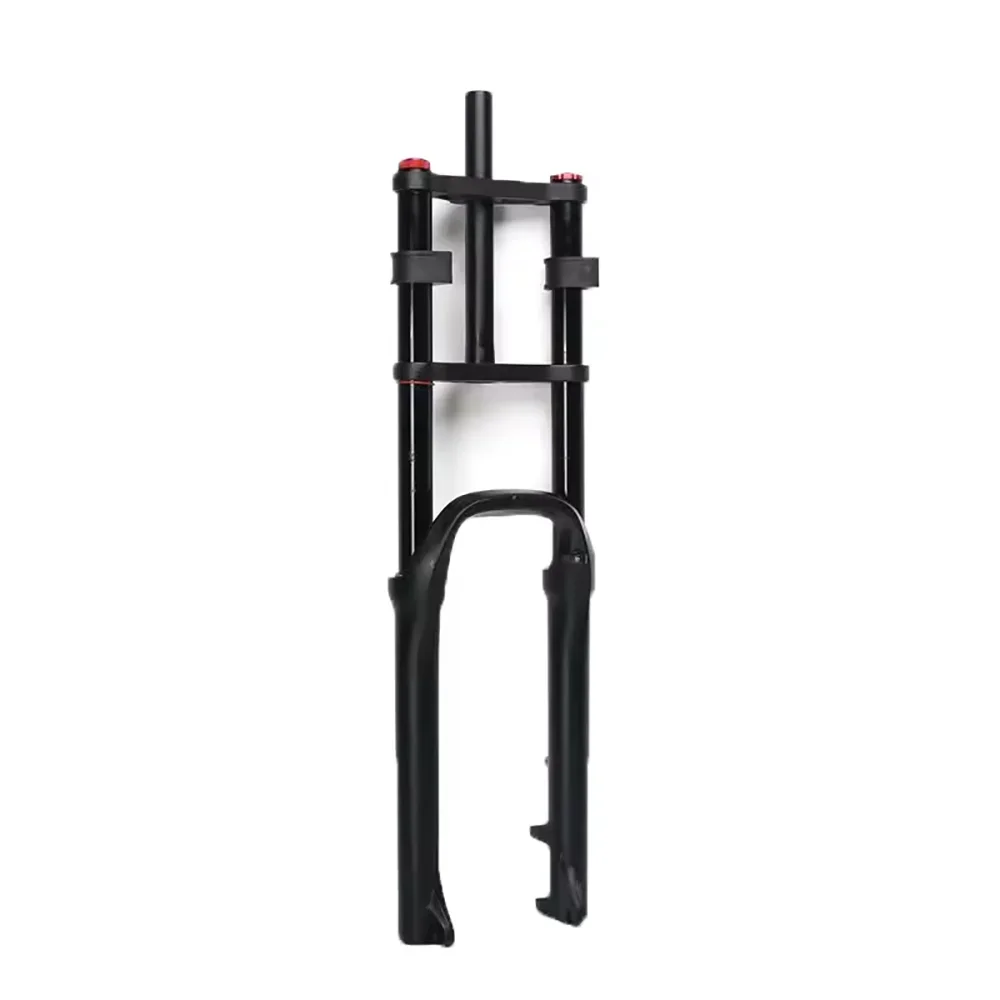 Mountain Bike Downhill Double Crown Air Pressure Fork 26/27.5inch Shock Absorber  With Damping Front