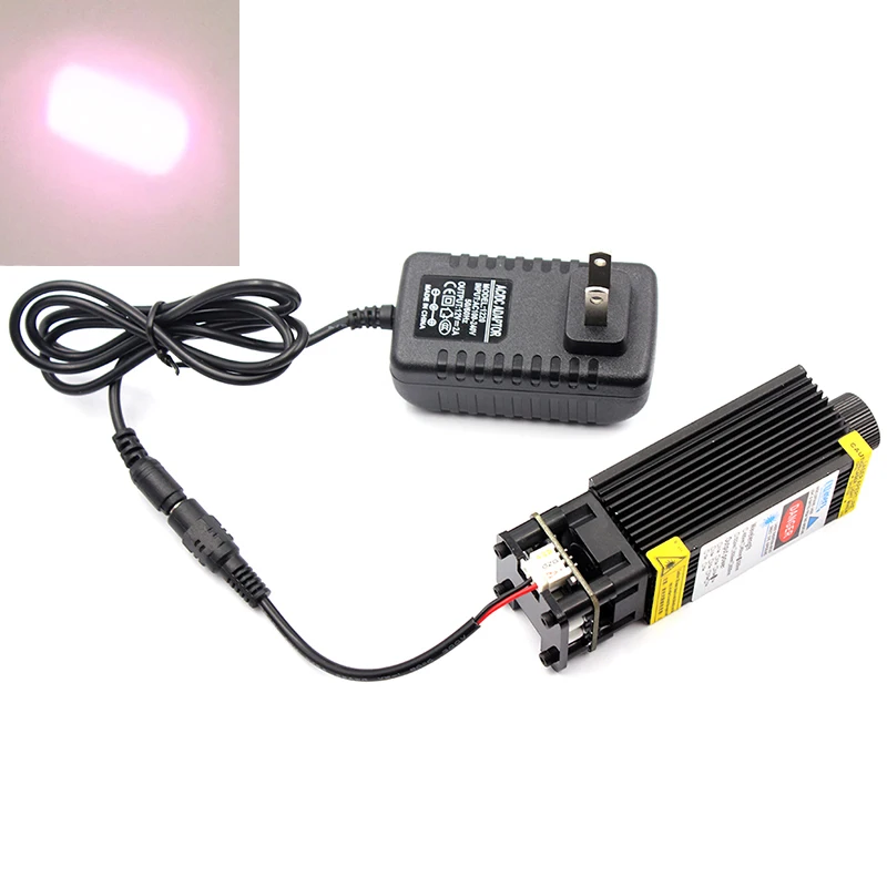 OXLasers 808nm Laser Module 500mW IR Laser TTL Focusable 12V 1W Infrared 850nm Laser with PWM Diode Lab Laser Device High Power