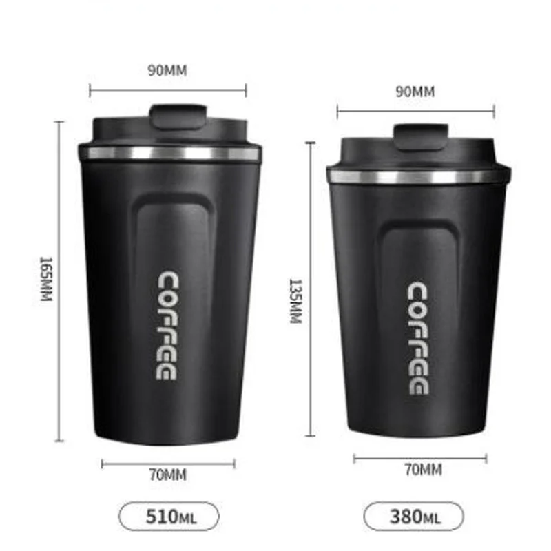 510/310ml Smart Thermos Bottle for Coffee LED Temperature Display Thermal Mug Car Business Coffee Cup Stainless Steel Vacuum Cup