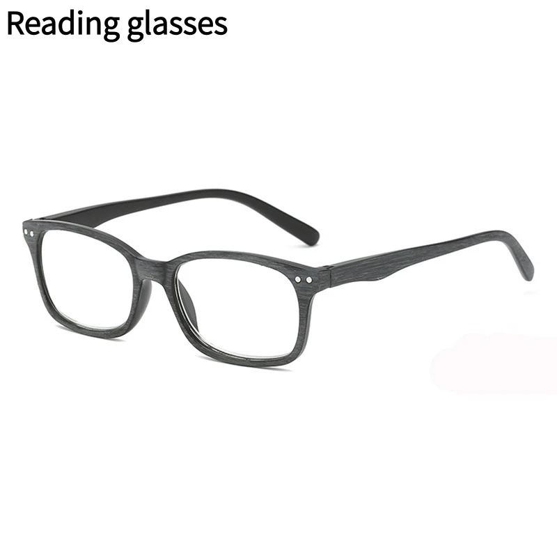 Fashionable square simple glasses Korean version style men's and women's style anti blue reading glasses