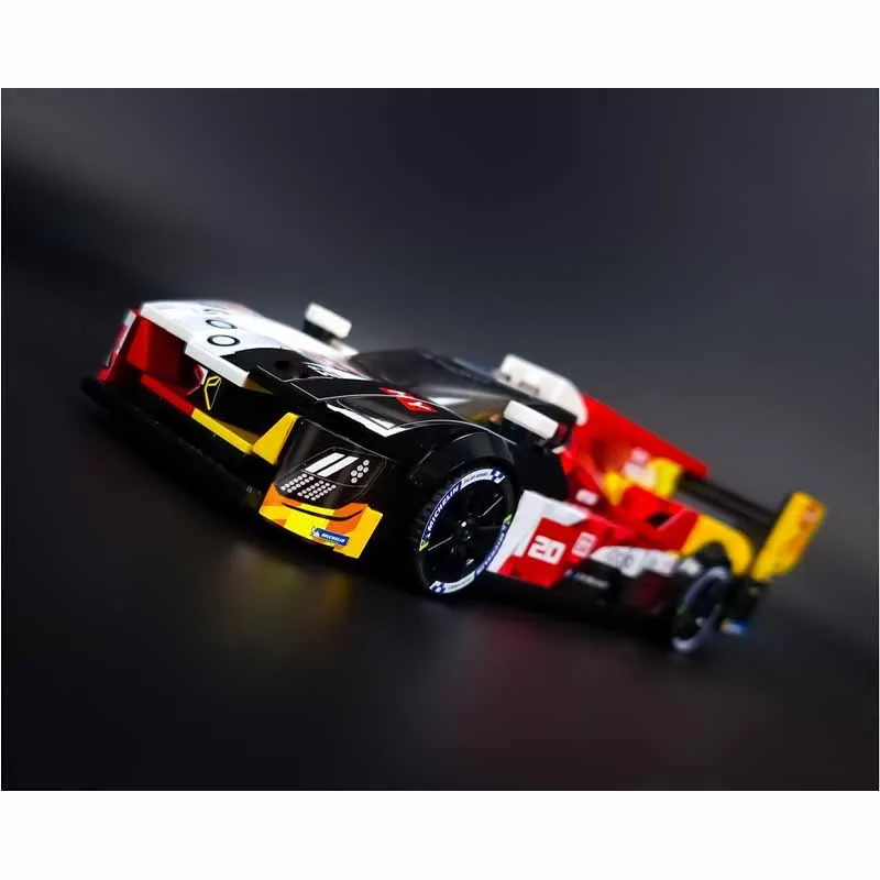 

MOC-242910 New Urban Sports Racing Car Building Block Model, 315 Parts, Toy Gift for Boys, Children's Birthday and Christmas