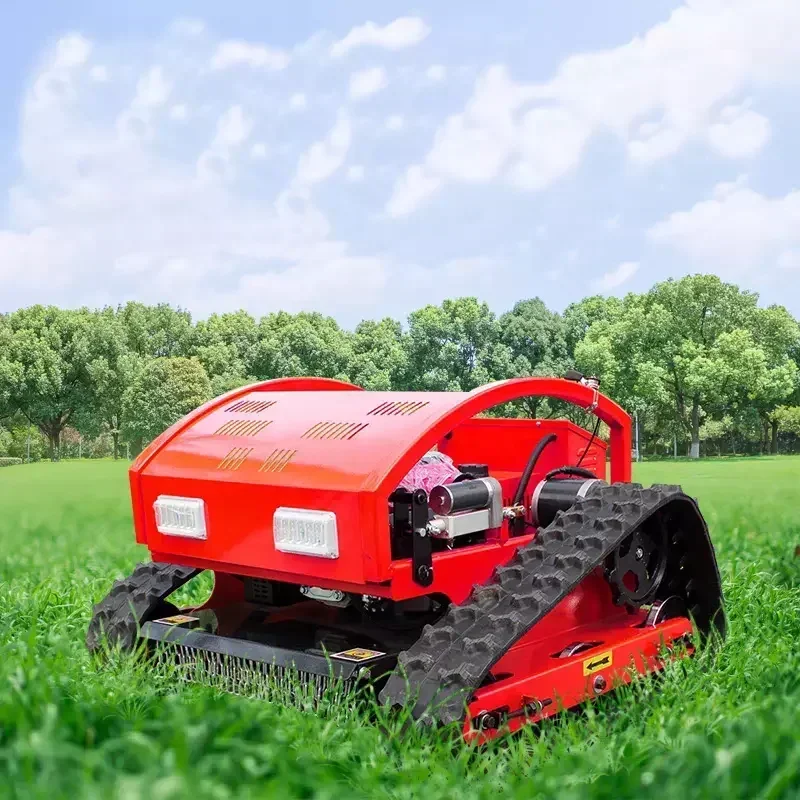 Quality goods Lawn Mower All Terrain Remote Control Robot Weed Mowing Machine At Good Price