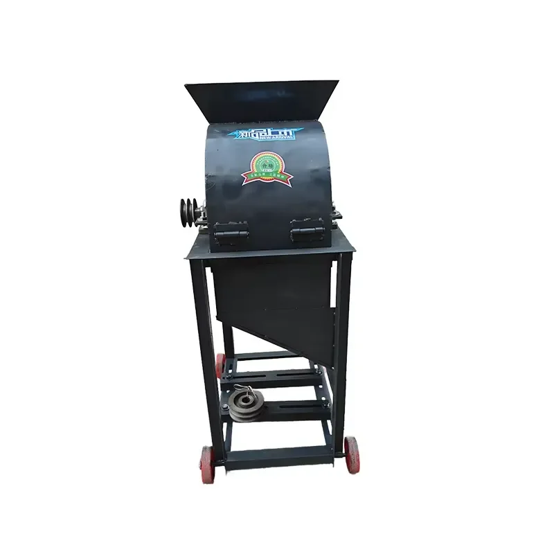 Multifunctional Small Stone Crusher Machine Agricultural Machinery Hammer Crusher for Clay Soil Aerated Concrete Farm