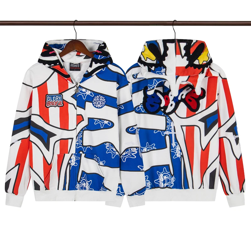 Thick Fabric Glo Gang Hoodie R - 3D Printing On Fabric review and price
