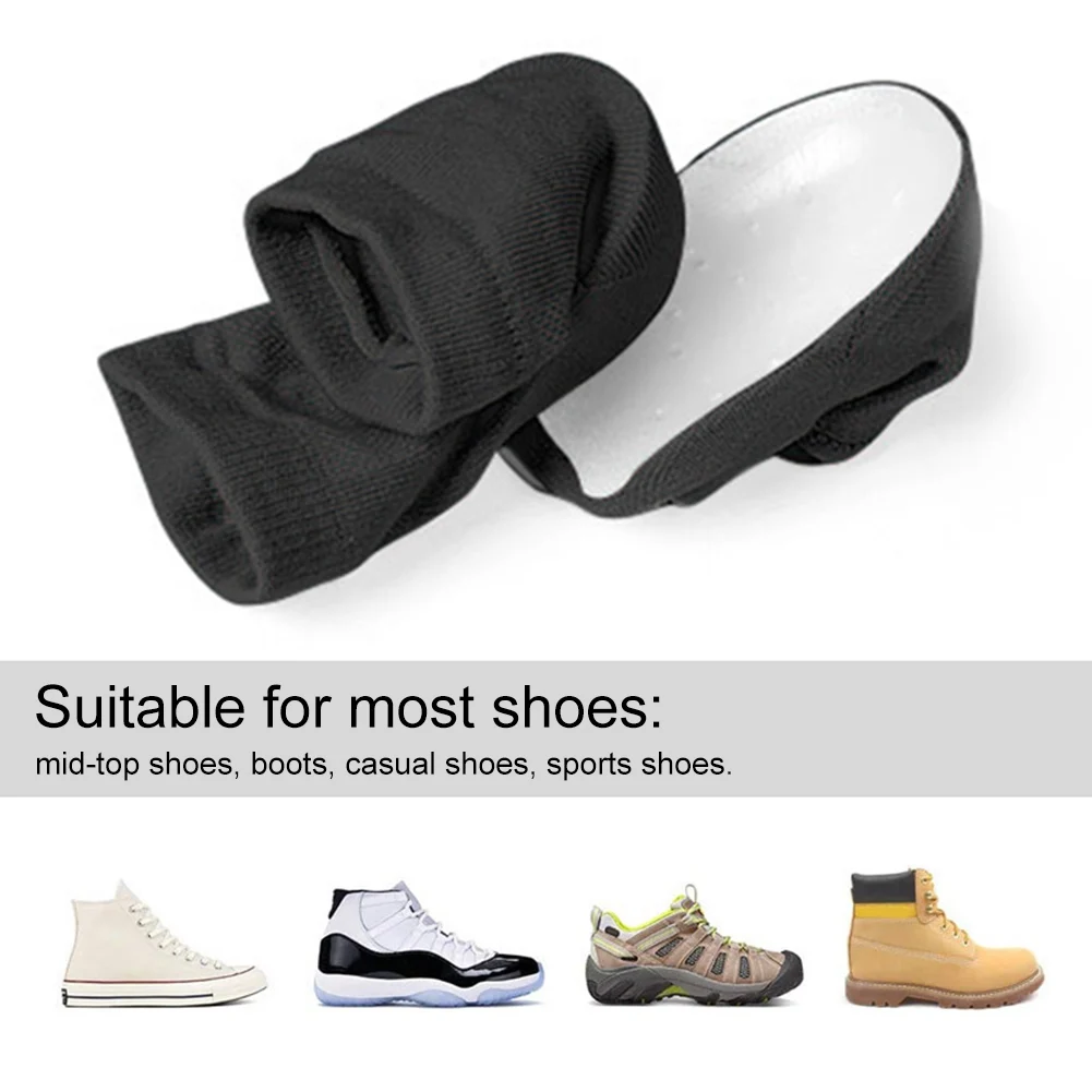 Invisible Rizzsoles Height Max Socks 2.5/3.5cm Half Height Increase Insoles Unisex Anti-slip Thickened SEBS Heel Lift Shoe Pads
