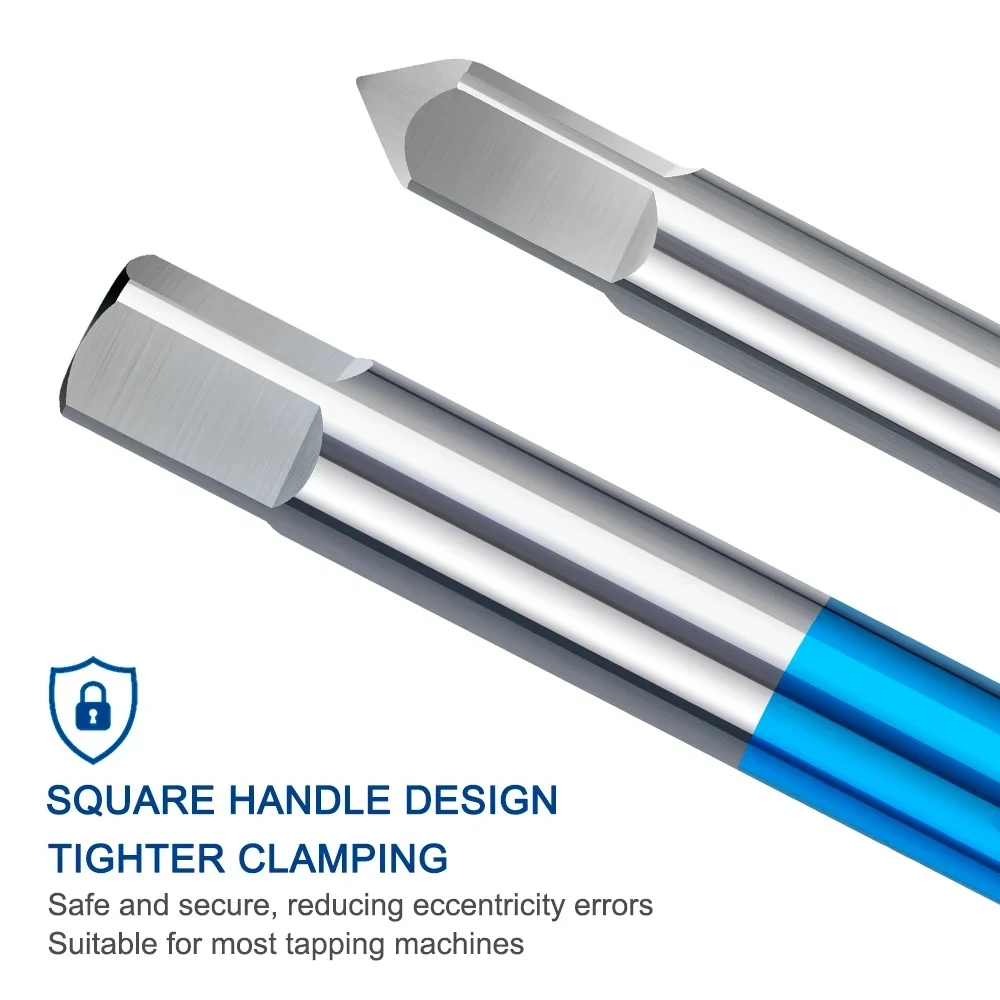 XUCHUAN 1PCS M2-M18 HSS Gewinde Tap Bohrer Nano Blau Beschichtet Maschine Stecker Tap Gerade Flöte Gewinde Schraube Tap hand Werkzeuge – Detail 8
