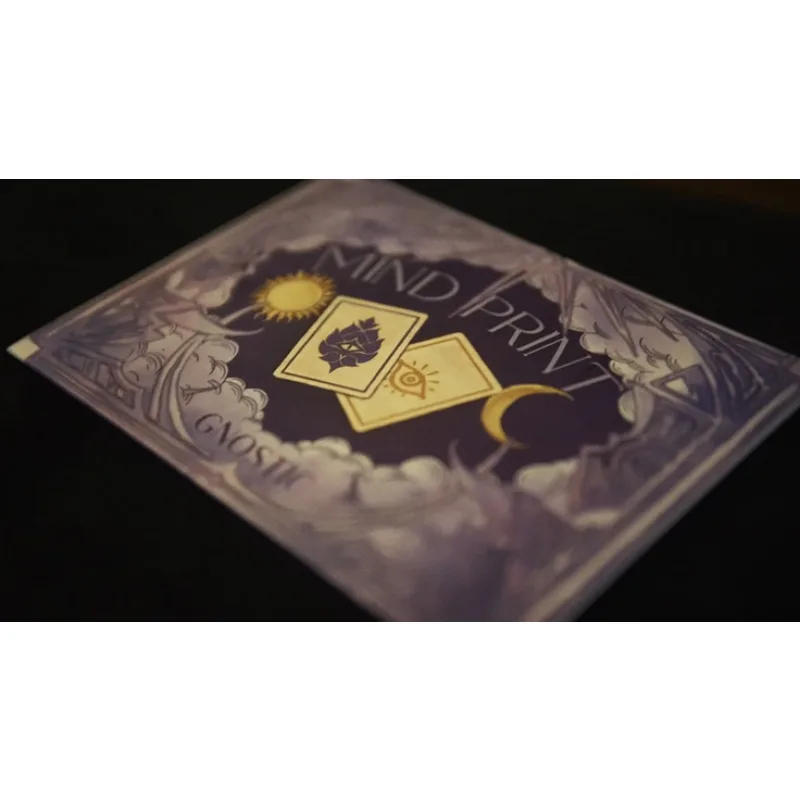 Mindprint por cartão gnúbico magia e truques close-up artista truques ilusões mágico adereços engraçados truques de magia de rua