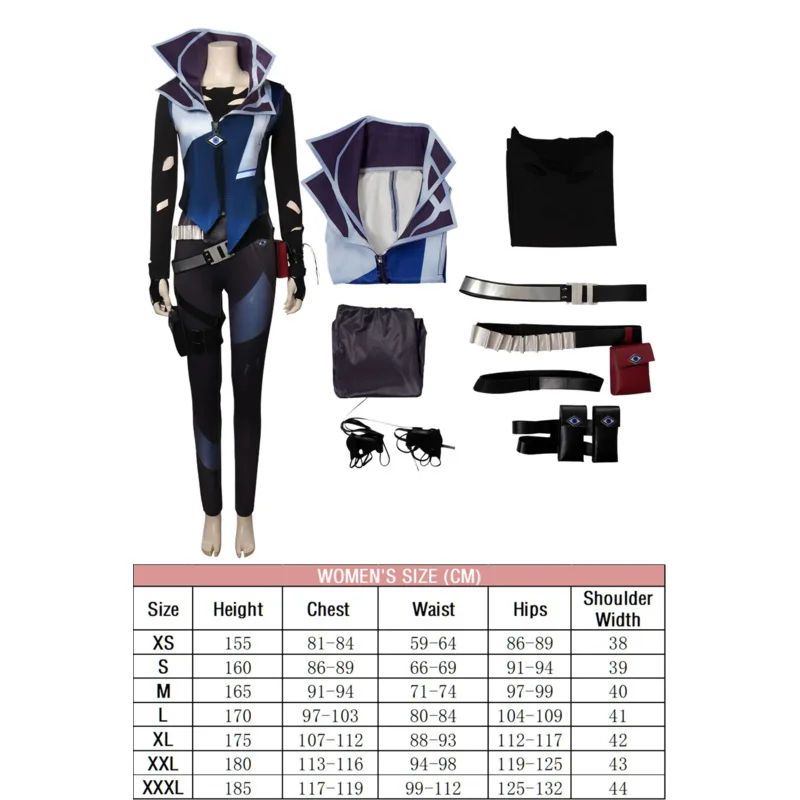 أزياء نسائية من CyFade أزياء تنكرية للعبة Valorant Fantasia للهالوين كرنفال ملابس تنكرية لحفلات الهالوين ملابس خيالية