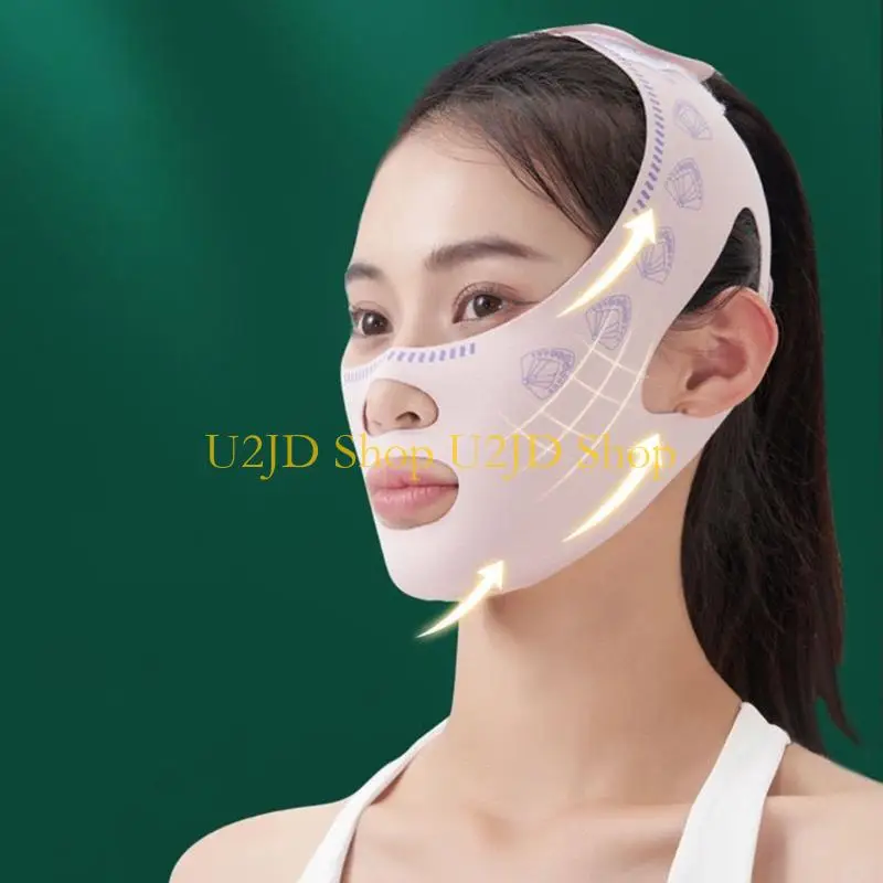 피부 예방 및 치료를위한 U2JD 스트레치 가능한 페이스 리프트지지 스트랩