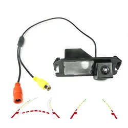 Hd Dynamic trajectory camera Rear view for Hyundai I10 I20 I30 Rohens Solaris Genesis Coupe Elantra Verna camera