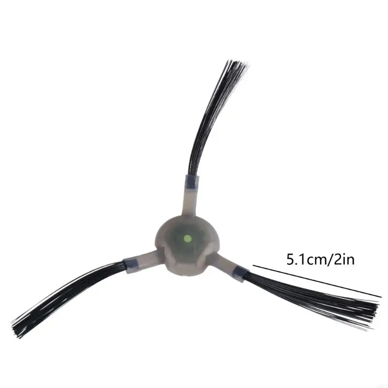 G8TC 4 Paar 3-gearmte Seitenbürsten für Lefant M210 M210S M210B M213 Vakuumreiniger Seitenpinsel Ersatzzubehör