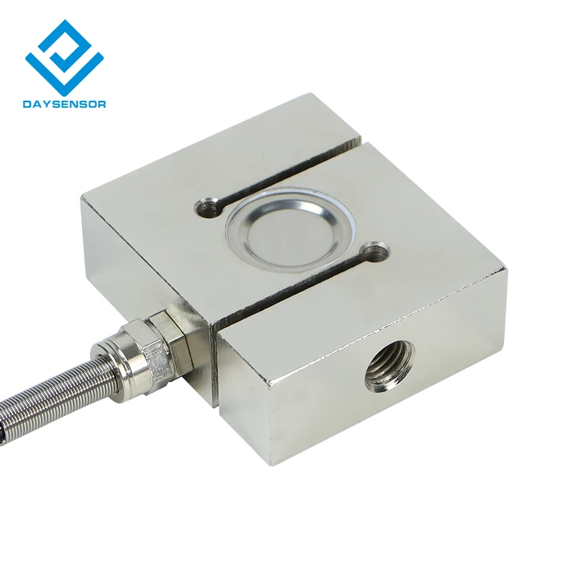 DYLY-104 Decent  Double Way Pressure Pull Force S-type Load Cell Sensor Weighing Transducer Stress Tension Measuring 500KG