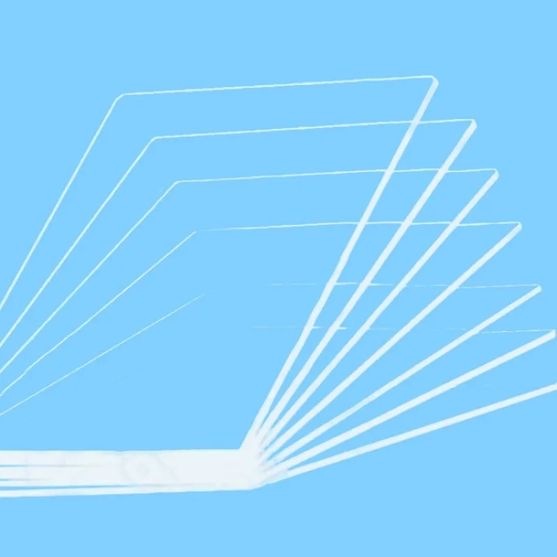 Custom Ultra Clear Float Optical Glass Sheet 100x100mm, 0.05-20mm Thickness, Invoice Available