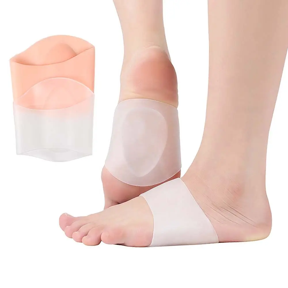 

Silicone Non-Slip Arch support bandages Feet Arch Brace Flat Feet Corrector Insole Orthotic Shoes Pads Orthopedic Arch Support