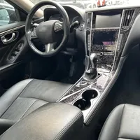 Carbon Fiber For Infiniti Q50 2014-2023 Car Film Interior Stickers Center Console Gear Dashboard Door Handle Lift Panel