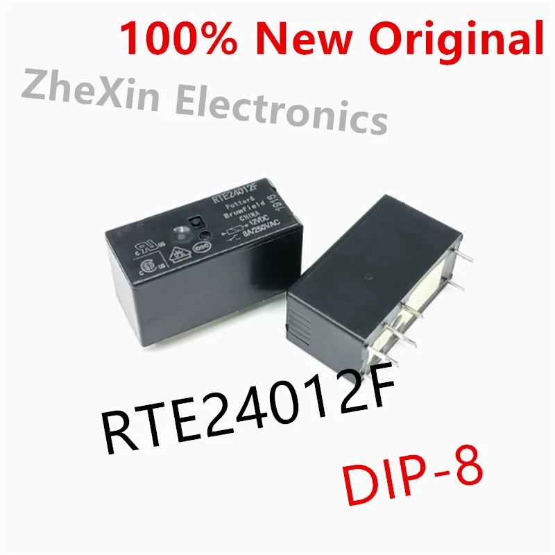 5 Pçs/lote RTE24012F 、 RTE24005F 、 RTE24024F DIP-8 Novo relé de potência