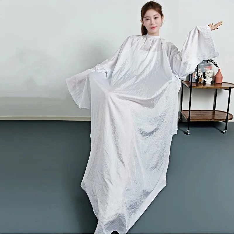 

Breathable Anti-Static Professional Barber Cape Apron Barbershop Wai Cloth Styling Accessories Hair Salon Supplies Guest Robe