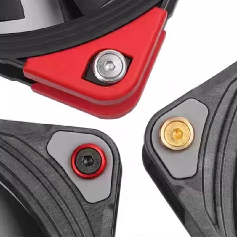 الراقية تجميع مروحة مسامير حالة الكمبيوتر وزارة الدفاع تستخدم قفل مزدوج ل 15-25 مللي متر المبرد برودة تصاعد متعدد الألوان 4 قطعة/الوحدة #6