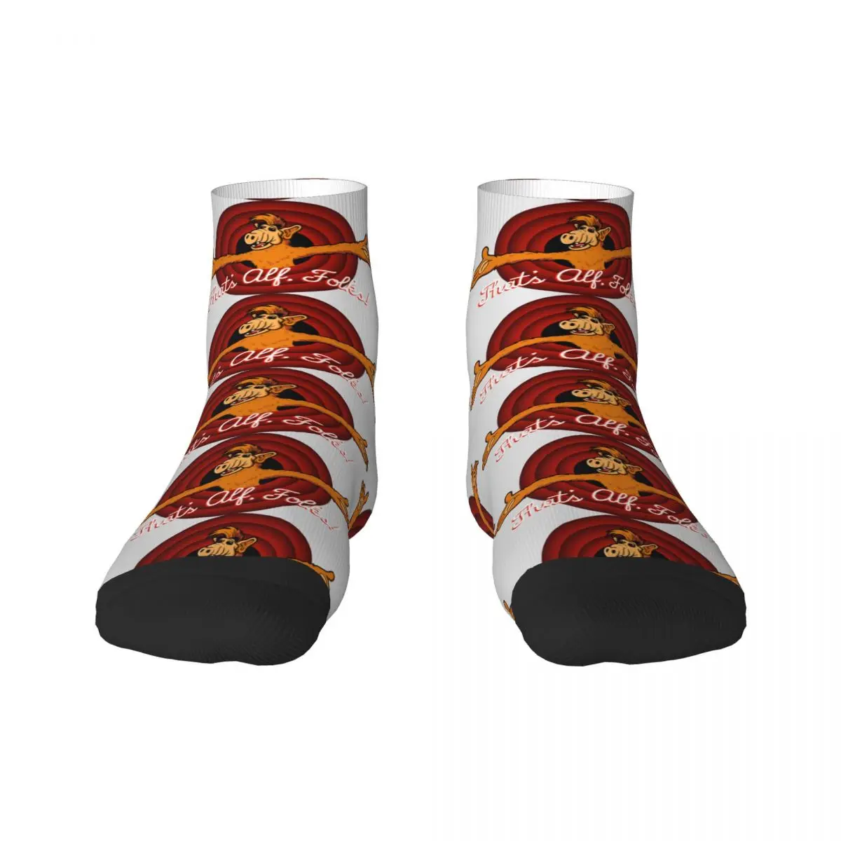 Cool Print That's Alf Folks Socks for Men Women Stretch Summer Autumn Winter Alien Life Form Sci Fi Tv Show Crew Socks