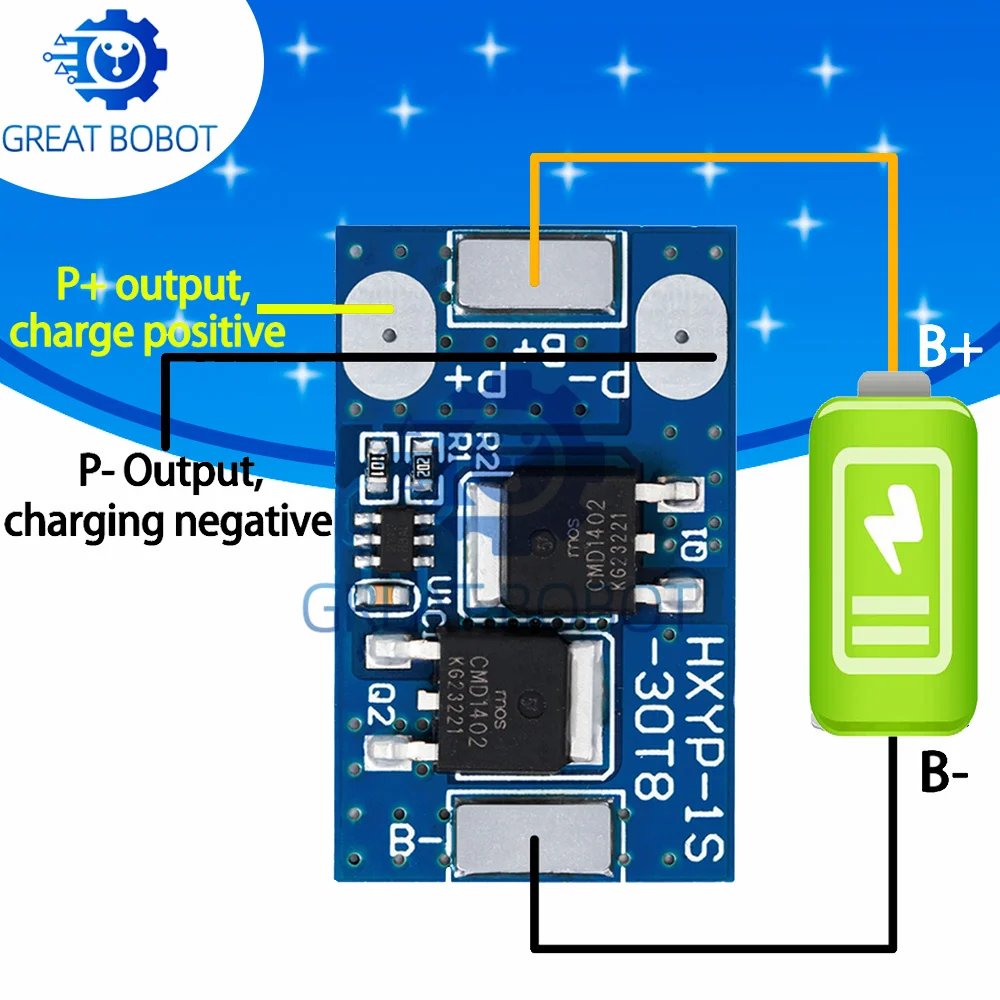 BS Lifepo4 Bateria BMS 1S 3.2V 7A Płytka ładująca Zabezpieczenie przed zwarciem PCM Samoczynne odzyskiwanie z zabezpieczeniem temperaturowym