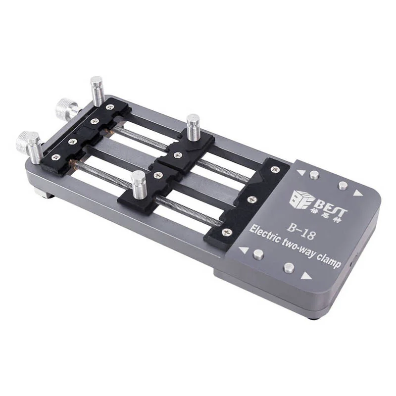 Imagem -05 - Braçadeira de Duas Vias Universal para o Telefone Móvel Placa-mãe ic Chip Repair Holder Pcb Bga Welding Fixture Bst-b18