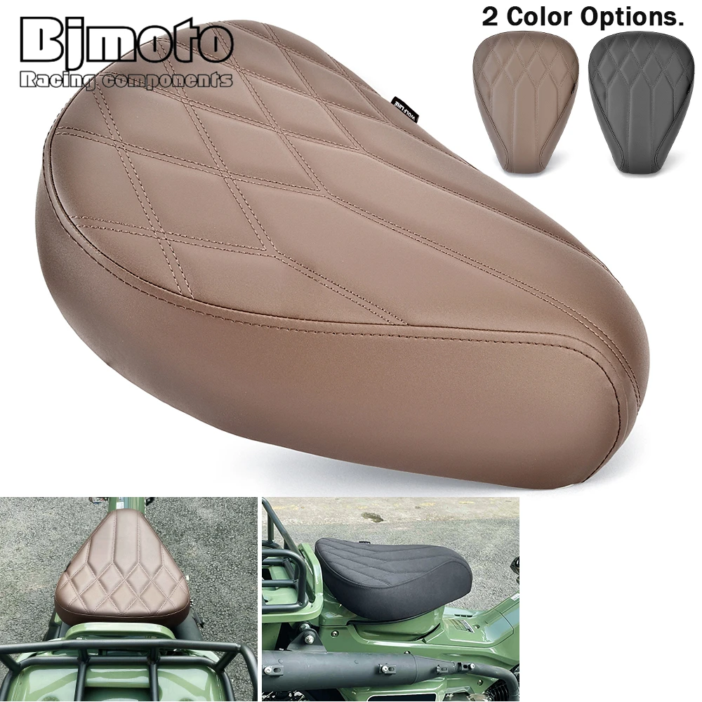 

CT125 CT-125 Front Rider Solo Seat Cowl Cushion Pad Synthetic Leather Replace Part For Honda CT125 hunter Cub 125 2020-2023