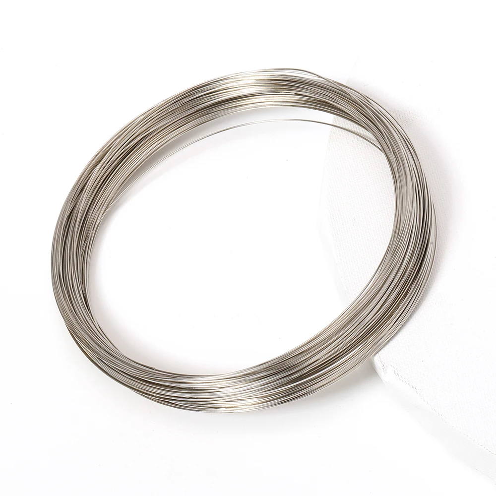 100 Schlaufen Memory-Stahlperlen-Wirbel 55/60/115mm Schmuckherstellungszubehör DIY Perlenarmband Ohrringe Accessoires – Detail 8