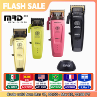 MRD Smart Brain HC-90-4 Hair Clipper Men's Professional Full Metal Lift Height Torque Digital Brushless Motor Cordless Trimmer