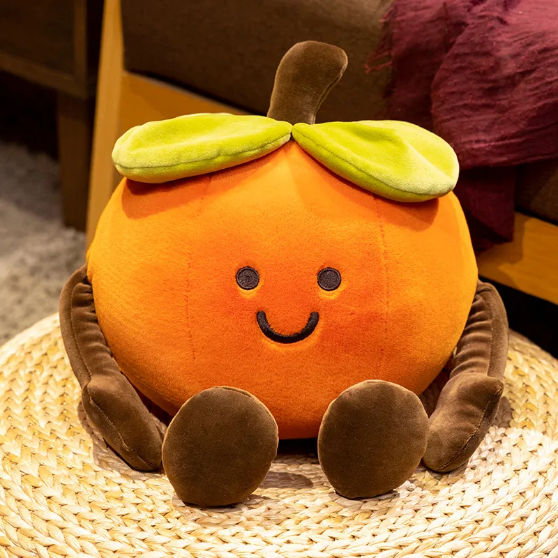 Peluches mignonnes de kaki et d'arachide, décoration et cadeau