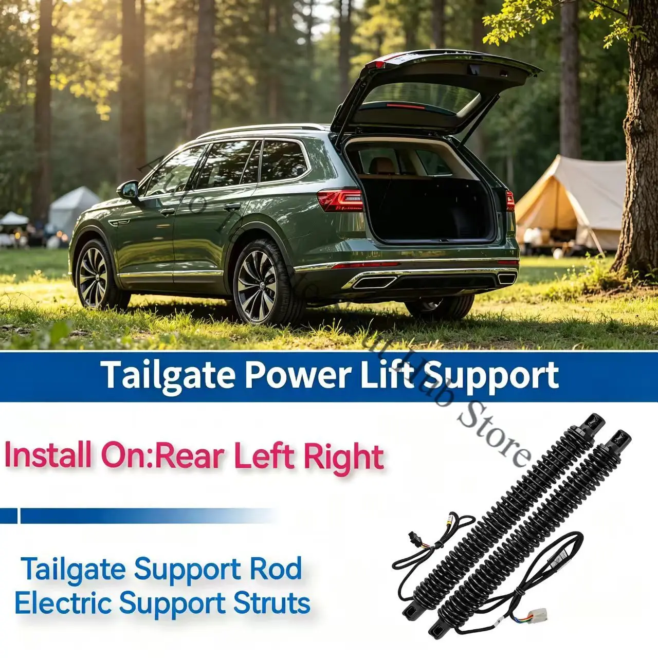 51247207009 51247207010 Rear Trunk Lid Rturn Shock Spring Actuator Electric Trunk Strut Fits For 2011-2016 BMW 535I F10