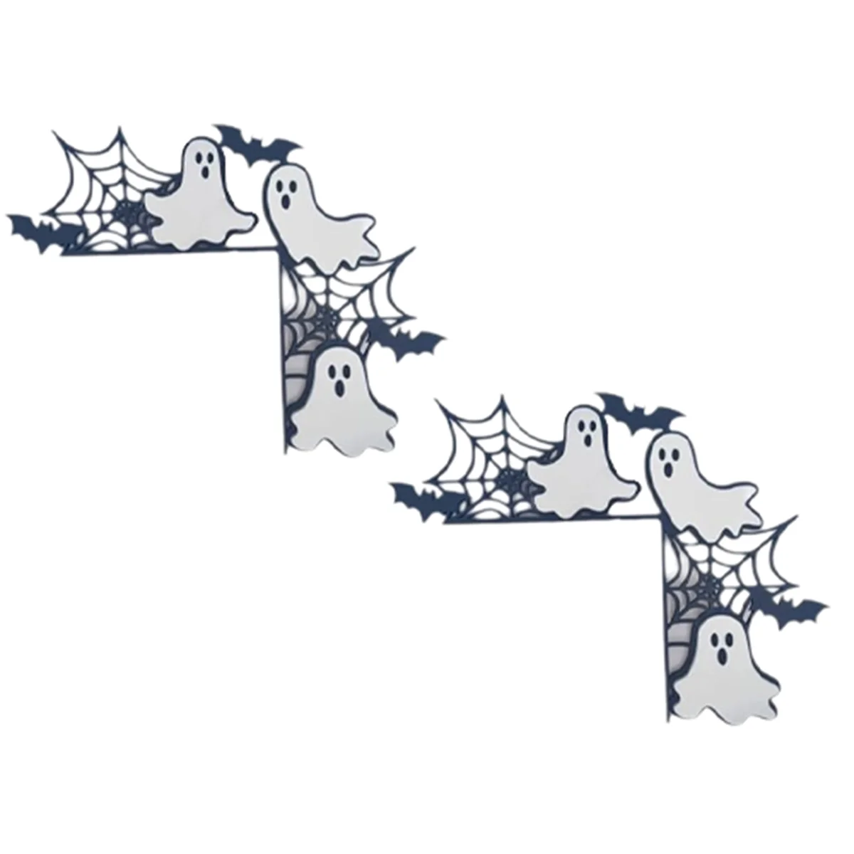 ABJY Décoration de cadre de porte d’Halloween, panneau d’angle de porte d’Halloween, statue de décoration de cadre de porte, A3