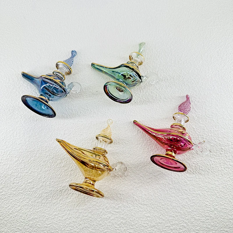 

Egyptian flavor bottle, mini version search banner magic lamp, decorative ornament, aromatherapy diffuser glass bottle