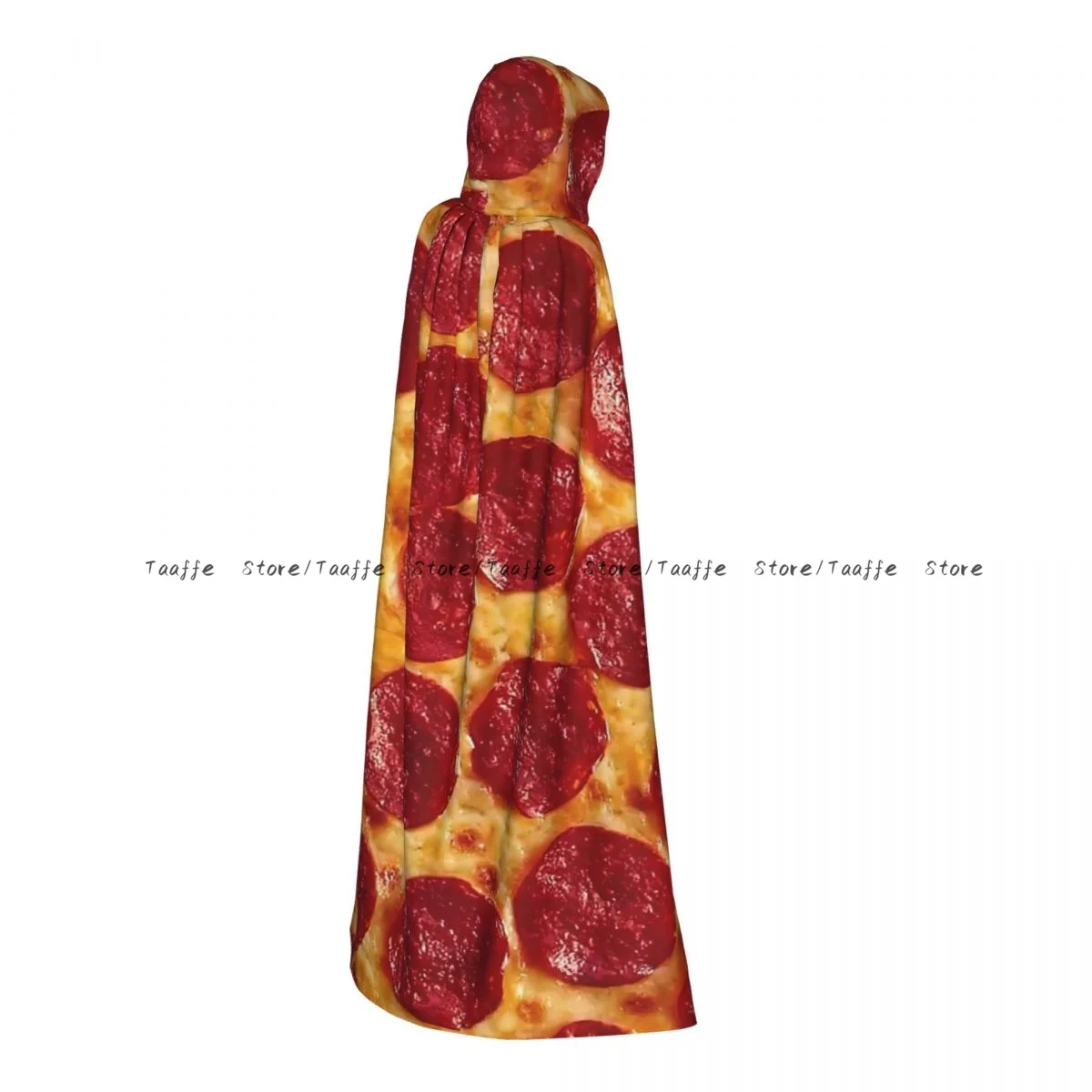 

Pepperoni Pizza Witch плащ Хэллоуин косплей костюм для взрослых унисекс плащ ретро накидка в стиле ретро