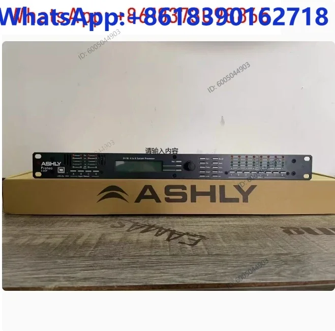 4.8SP 110V/220V Digital DSP Audio Processor Original Software 4 Input 8 Output Professional Sound System
