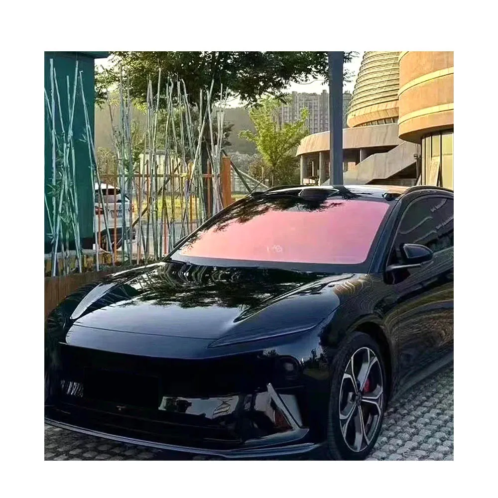 Heat Rejection 99% UVR Purple Chameleon Tint 99% IRR Color Change Windscreen Chameleon Car Window Tint Film