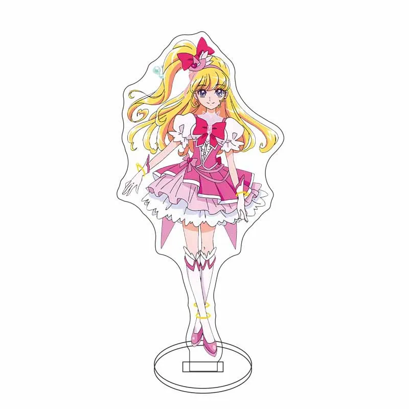 Cosplay-Spielzeug für Fans, Geschenke, beliebtes Anime, Futari wa Pretty Cure, Acrylständer, HD-Figur, Modellzubehör, ca. 15 cm