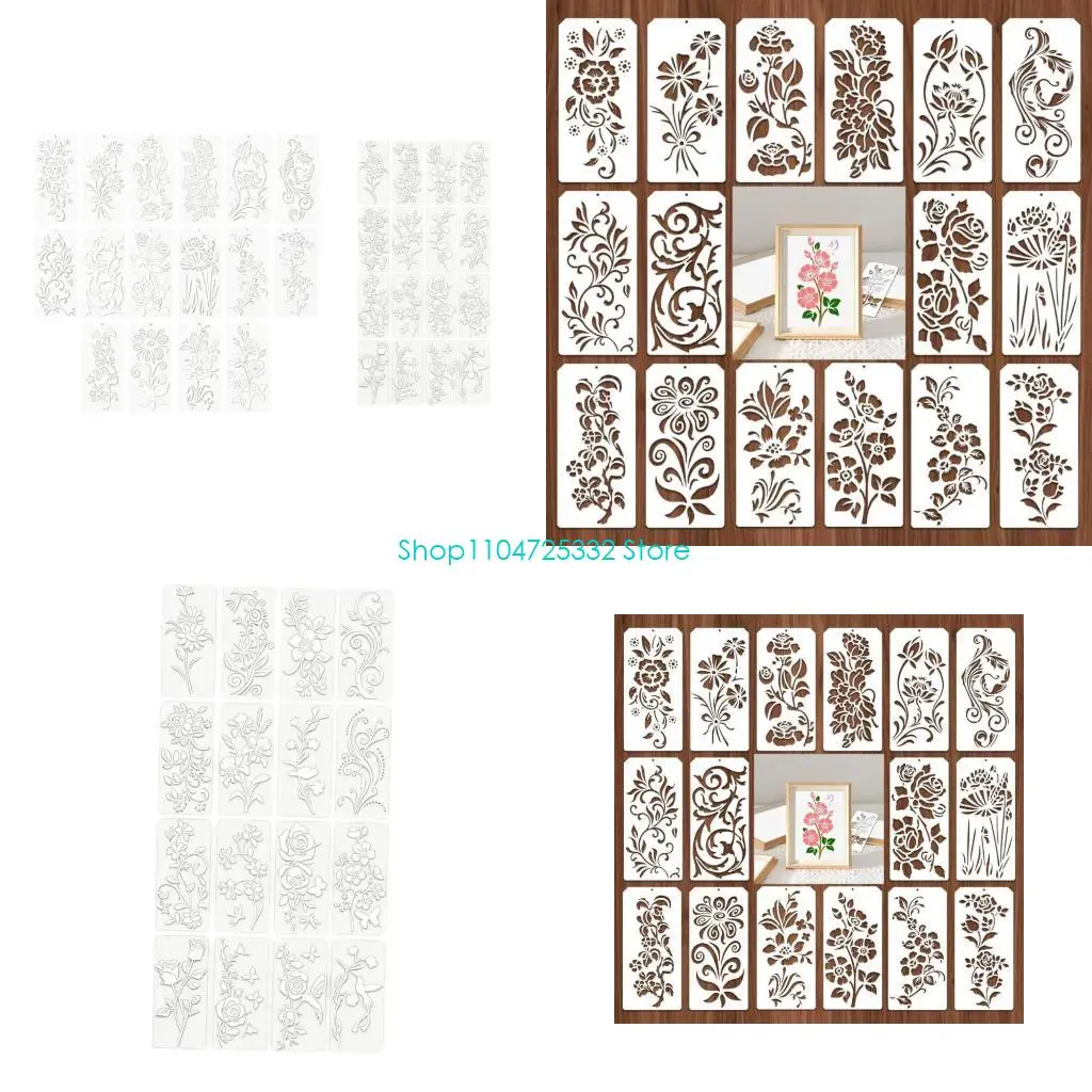 P5EA Stencil Template Precisions Cut For Artwork Home Decors & Craft Friendly Design