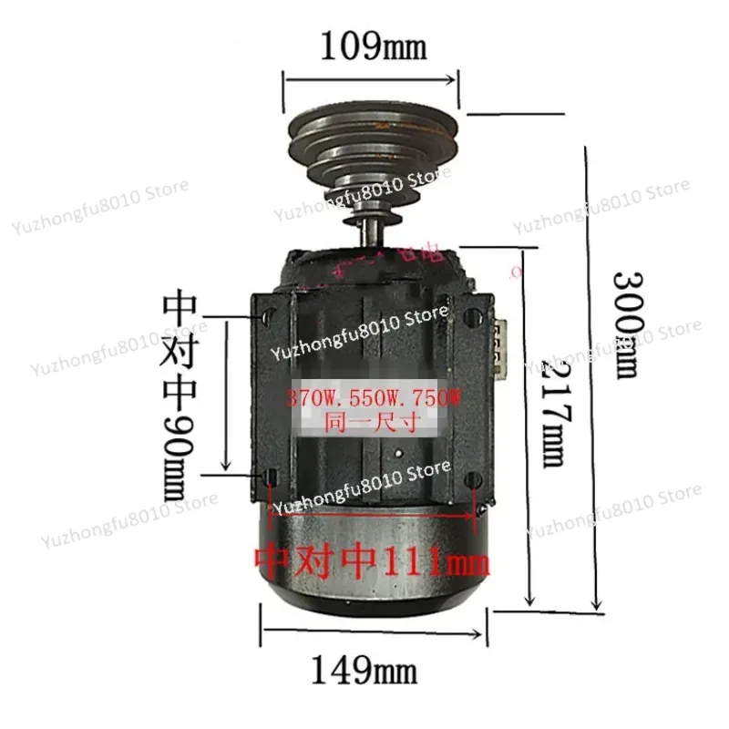 

Drilling Machine Bench Drill Motor 220V Single-Phase 380V Three-Phase Motor Household Copper Core Motor B3 Vertical Engine