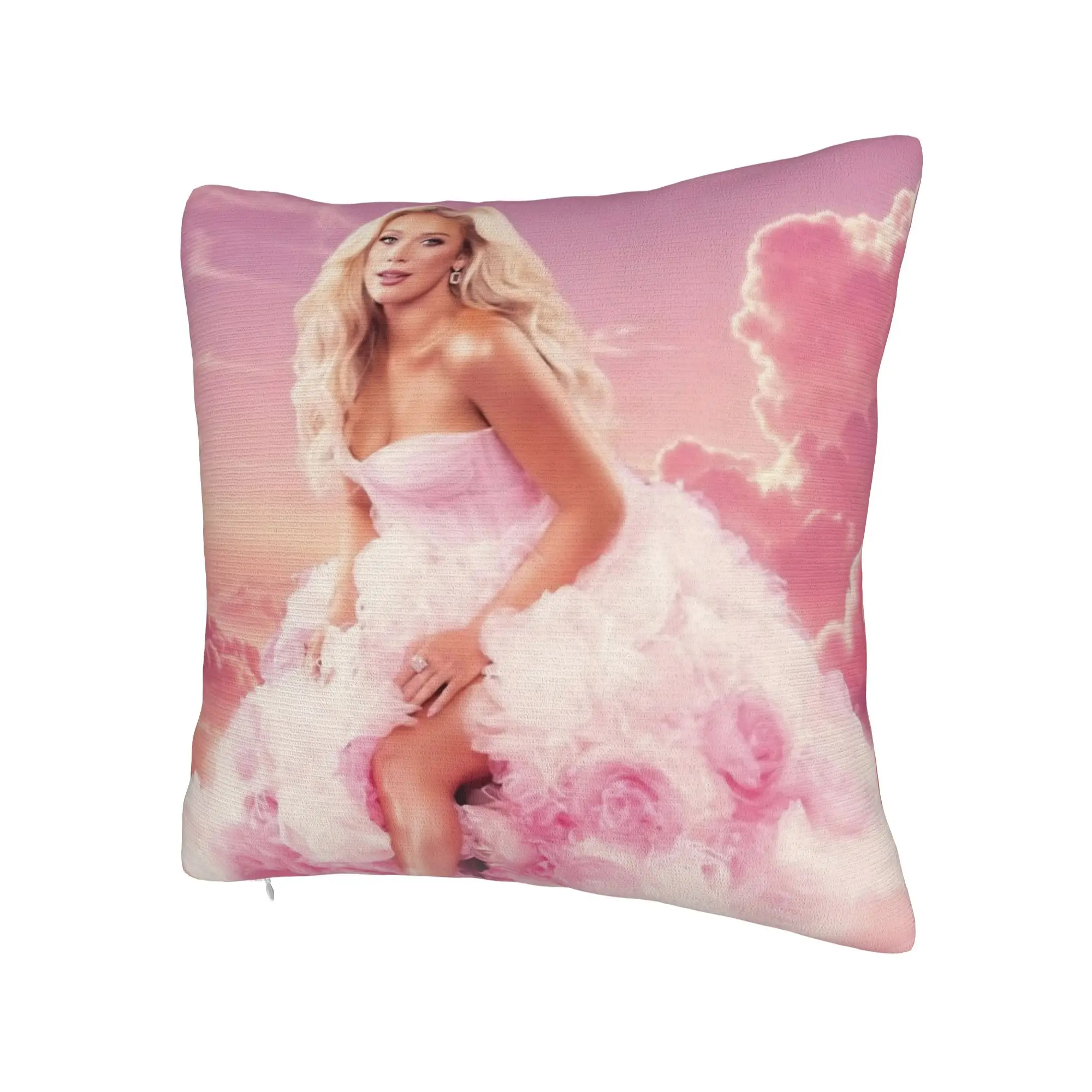 Megan Moroney Singer  Pillowcase Merch Printing Cushion Cover Decoration  Throw Pillow Case Cover Living Room Multi Size