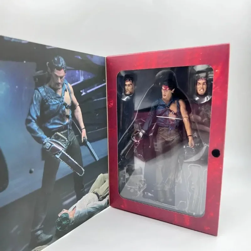 En Stock Neca Evil Dead 2 figura de acción de la película edición limitada personajes clásicos figuras de Anime modelo móvil estatua juguetes regalos