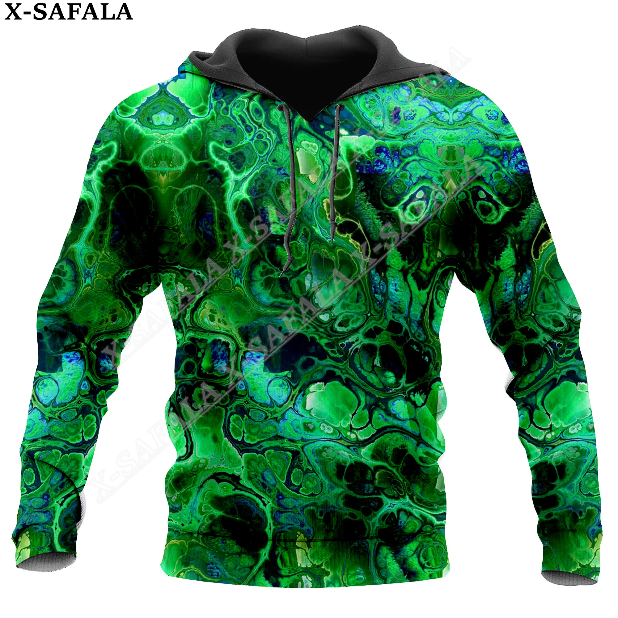 Hippie Psychedelic Colorful Trippy 3D Print Zipper Hoodie Man Female Pullover Sweatshirt Hooded Jacket Jersey Coat Tracksuits-3