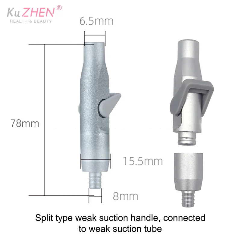 1 قطعة الأسنان ضعيفة قوية شفط مقبض انفصال اللعاب القاذف شفط صمامات تلميح محول طب الأسنان كرسي وحدة قطع الغيار