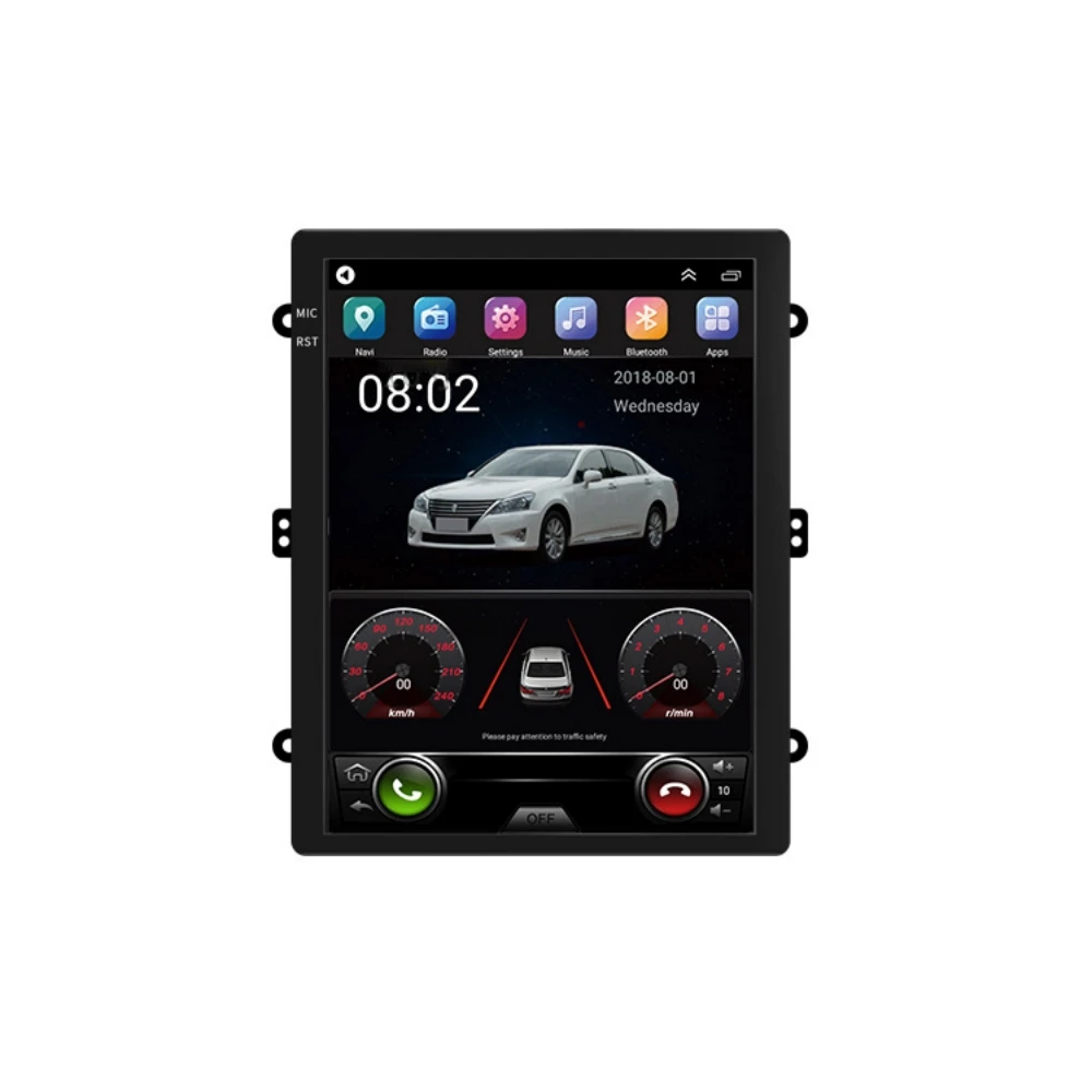 

10 Inch Central Control Android Universal Machine Navigationg all-in-one Mp5 Car GPS Vertical Screen