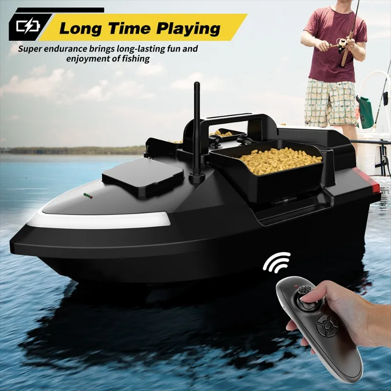 V801 high-speed nesting boat outdoor automatic remote control boat electric bait fishing boat