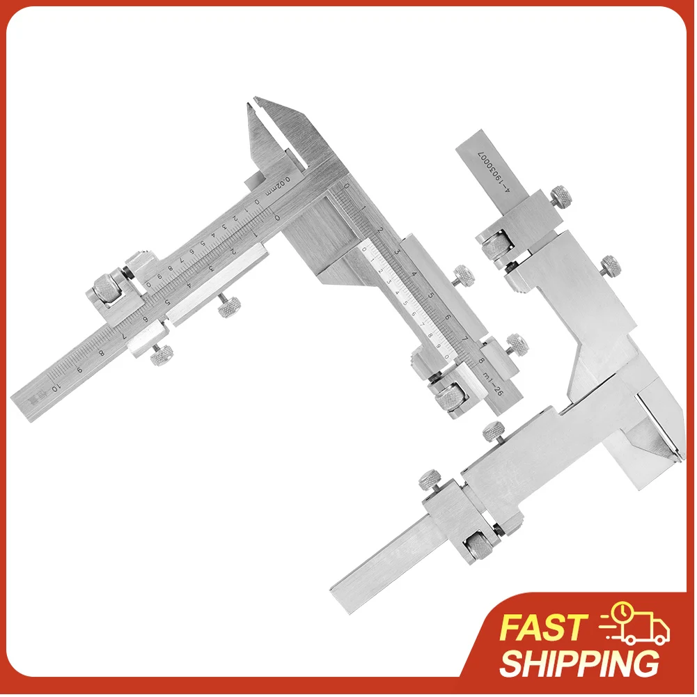 

Измеритель толщины зубьев шестерен из нержавеющей стали M1-26 с точностью 0,0012 дюйма для измерения дуговых расстояний зубьев